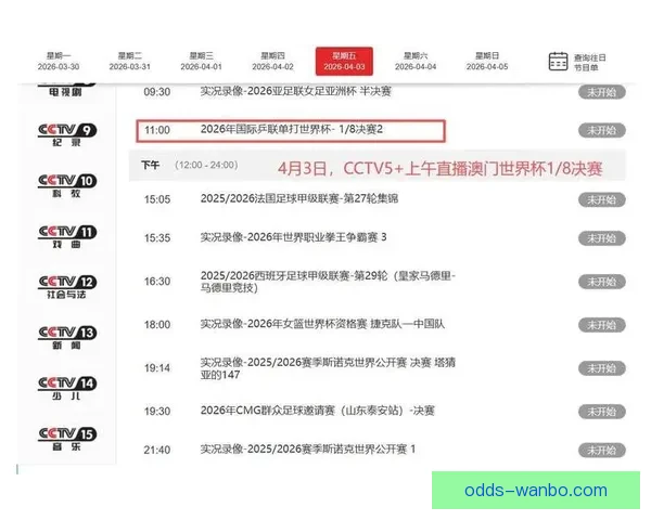 2026世界杯赛事精彩直播全面覆盖全球各大赛事场次与实时比分更新